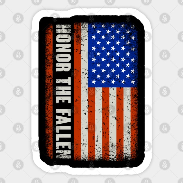 Honor the fallen memorial day 2020 Sticker by snnt